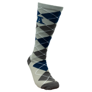 block a argyle dress socks